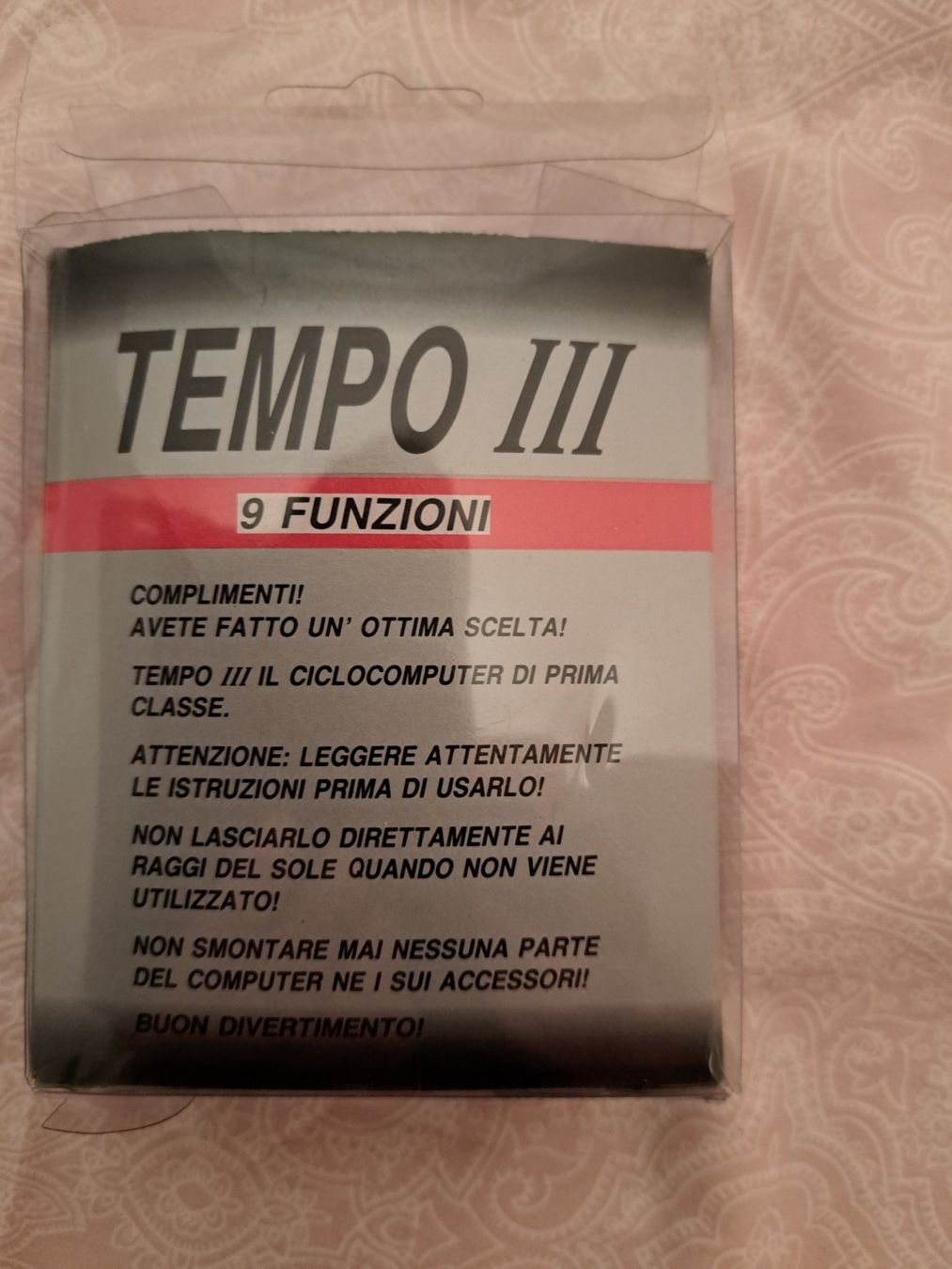 Misurare: Fahrradcomputer – Nuovo (secondo la descrizione) da Luzern venduto da ingroma75 1
