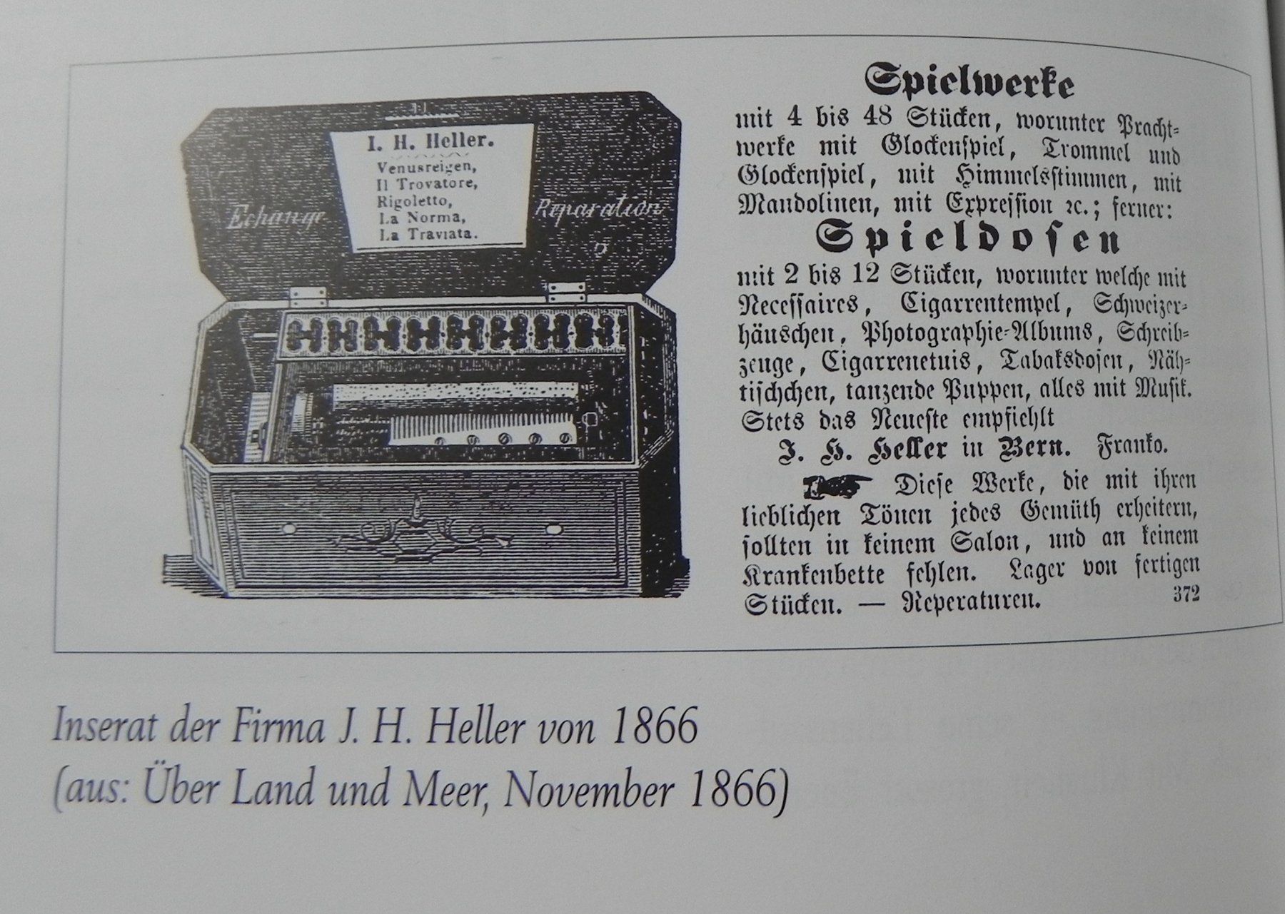 Carillon: Musik Spieldose Spieluhr – Usato da Wolfenschiessen venduto da bricoleur69 7