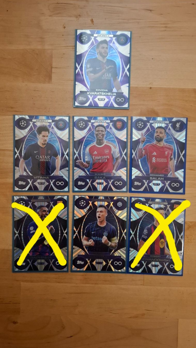 Topps Carte collezionabili: Topps Match Attax 25/26 5 Infinitys – Nuovo (secondo la descrizione) da Binz venduto da tri_nj88