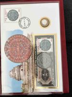 Banknoten Briefe Münzbrief Mexiko 3 Stück