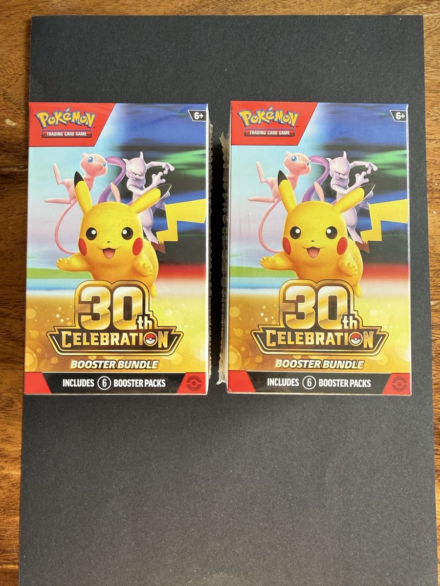 Pokémon Carte collezionabili: 2x Boosterbundle EN Pokemon 30th Celebration – Nuovo e nell'imballaggio originale da Lommiswil venduto da manyoki
