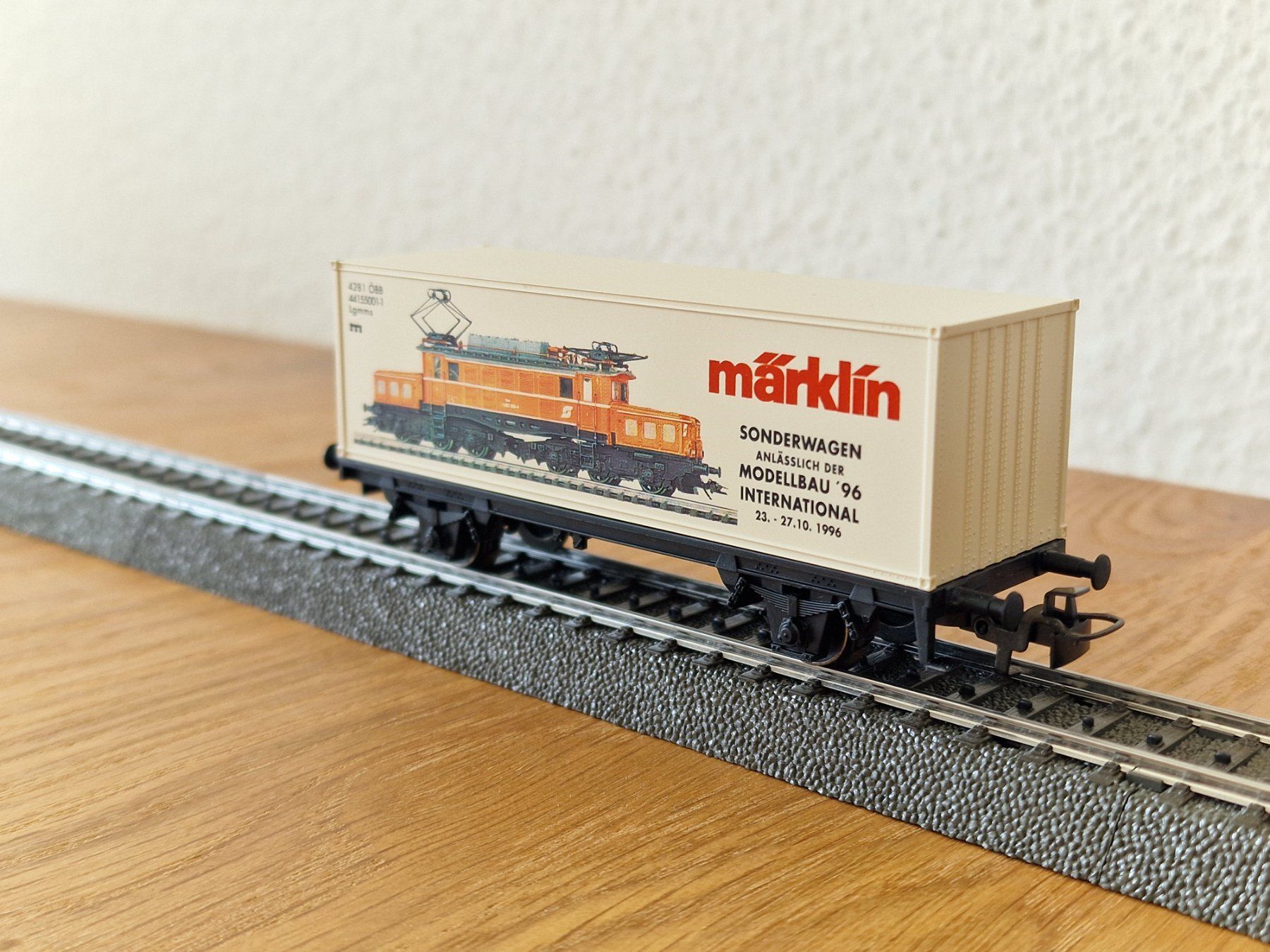 Märklin Modelleisenbahnen: Märklin Sonderwagen Modellbau 96 – Gebraucht aus Matten b. Interlaken von lor_hr9w 2