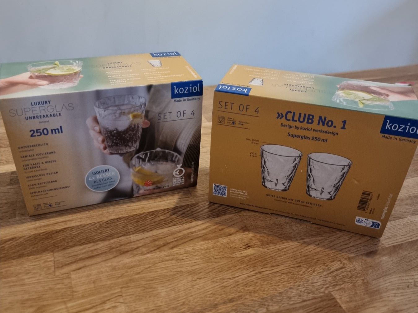 Bicchieri: Trinkglas Koziol – Nuovo e nell'imballaggio originale da Wettingen venduto da C4r0line