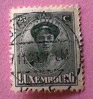Briefmarken aus Luxemburg Großherzogin Charlotte gestempelt