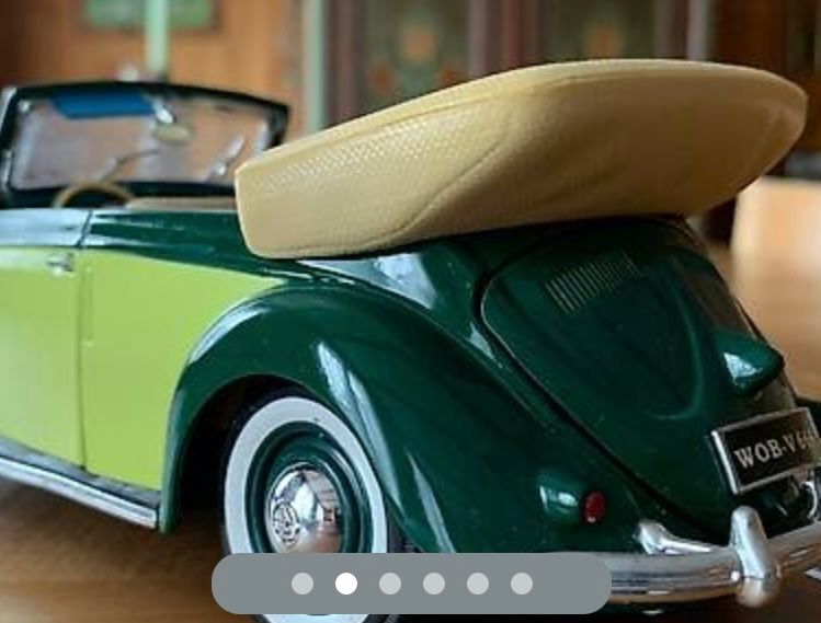 Maisto Modellini d'auto: VW Käfer Cabrio 1/18 – Usato da Degersheim venduto da Frischi08 1