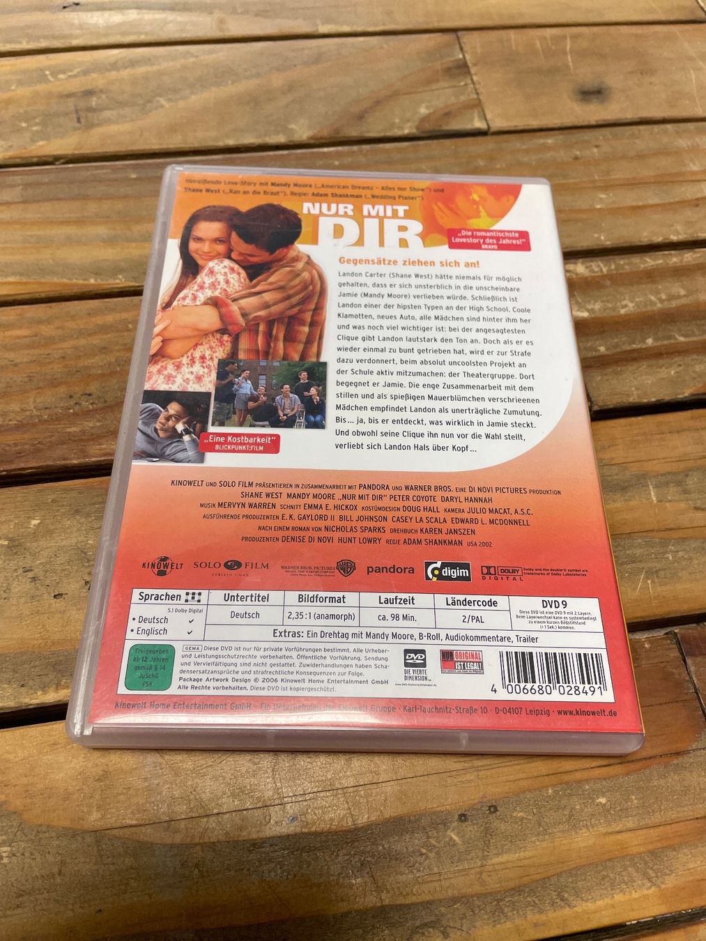 Tutti i DVDs: DVD nur mit dit (allemand) – Usato da moudon venduto da faucheur2 1