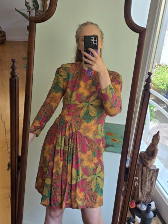 Original Pierre Balmain Paris Vintage-Kleid aus den 1980er J