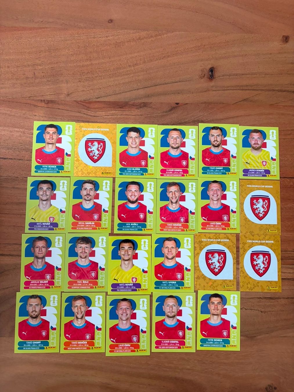 Panini Carte collezionabili: Panini Tschechien CZE 2026 – Usato da Solothurn venduto da rah_g92d