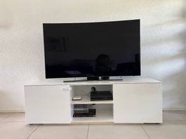 GRATIS Weisses TV-Möbel mit viel Stauraum - Guter Zustand