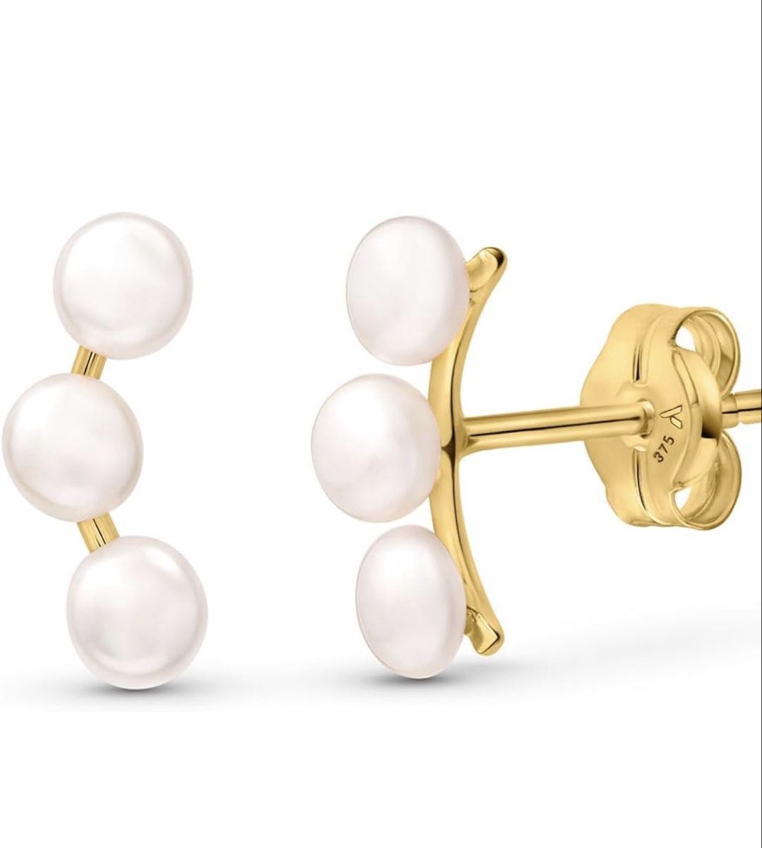 Orecchini pendenti & Orecchini a lobo: Kletterohrringe aus 9K Gelbgold  – Nuovo e nell'imballaggio originale da Hemmental venduto da MeinGold1 1