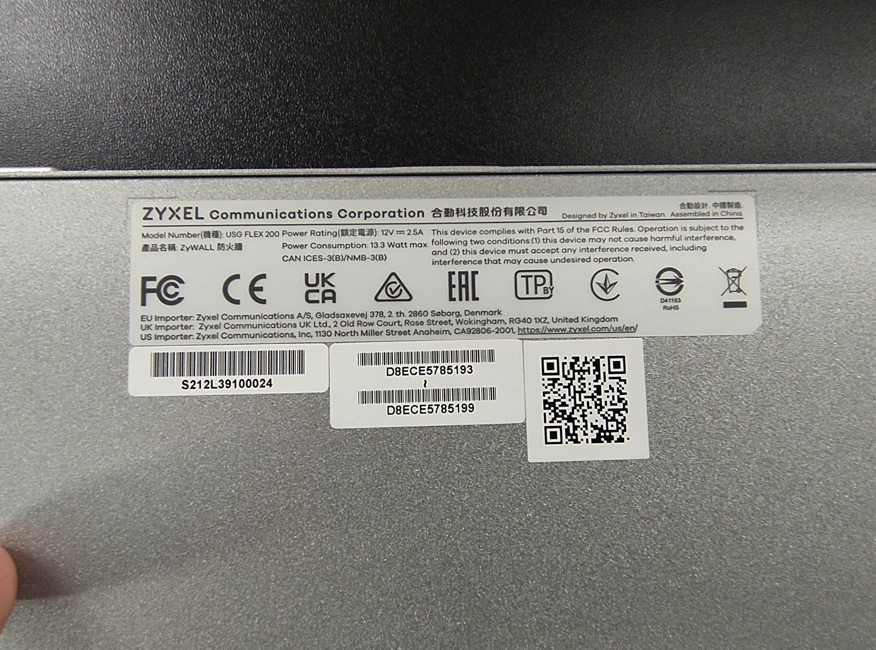 Zyxel Firewall: Zyxel USG FLEX 200 – Gebraucht aus Heimberg von poljpocket 3