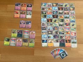 Pokemon Karten Sammlung Englisch 84 St - PAF inkl 17x Holo