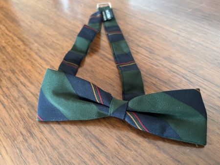 🎀 Nœud Papillon Soie Tartan Vintage 1975 – British