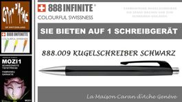 888.009 SCHWARZ * Infinite 888 Caran d'Ache Swissride Blau M