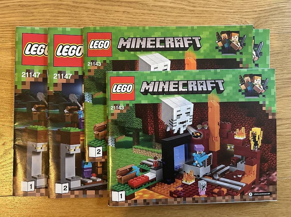 Jouets: 2x Lego Minecraft Set, mit Bedienungsanleitung – D'occasion à Bäriswil BE par Eddy77 1
