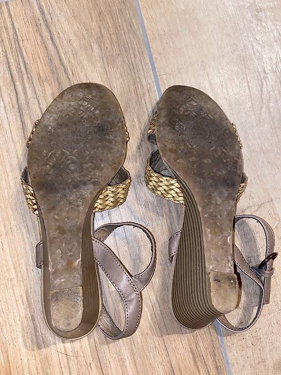 Graceland Damenschuhe: beige Sandalen Gr. 38 – Gebraucht aus Hausen AG von corinne_g 4