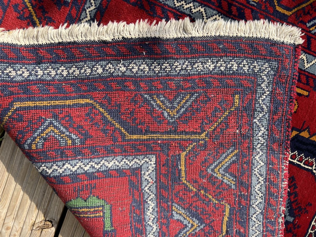 Teppiche: Berberteppich Roter Vintage Teppich,Top Zustand – Gebraucht aus Niederrohrdorf von beniledergerber 2