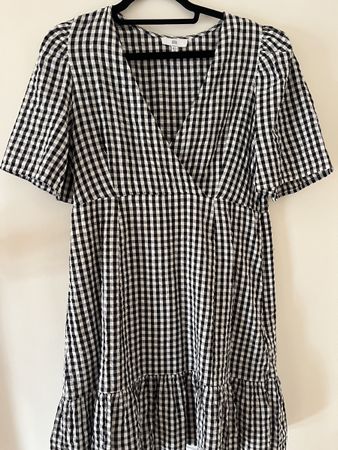 La Redoute, Size 42, Black and White Check Kleid