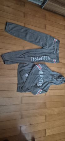 Hollister Trainingsanzug grau Grösse S Damen