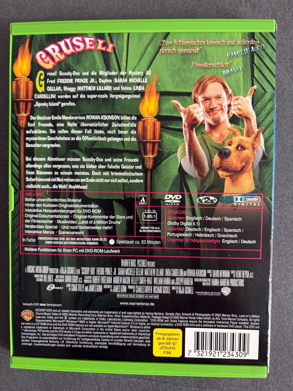 Tutti i DVDs: DVD Scooby-Doo – Usato da Beinwil am See venduto da den_p9db 1