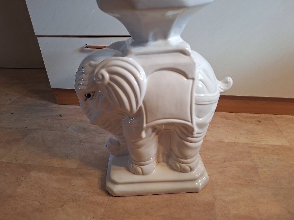 Statuette: Porzellan Elefant – Usato da Büron venduto da engeldelfin1980 1