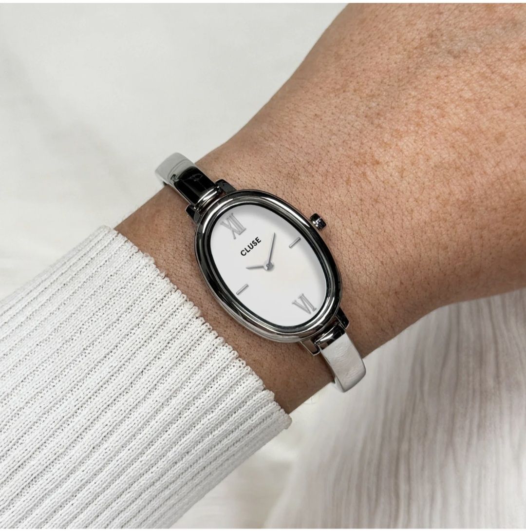 Cluse Orologi: Cluse Armbanduhr oval Silber  – Nuovo (secondo la descrizione) da Niederhelfenschwil venduto da usa001 4