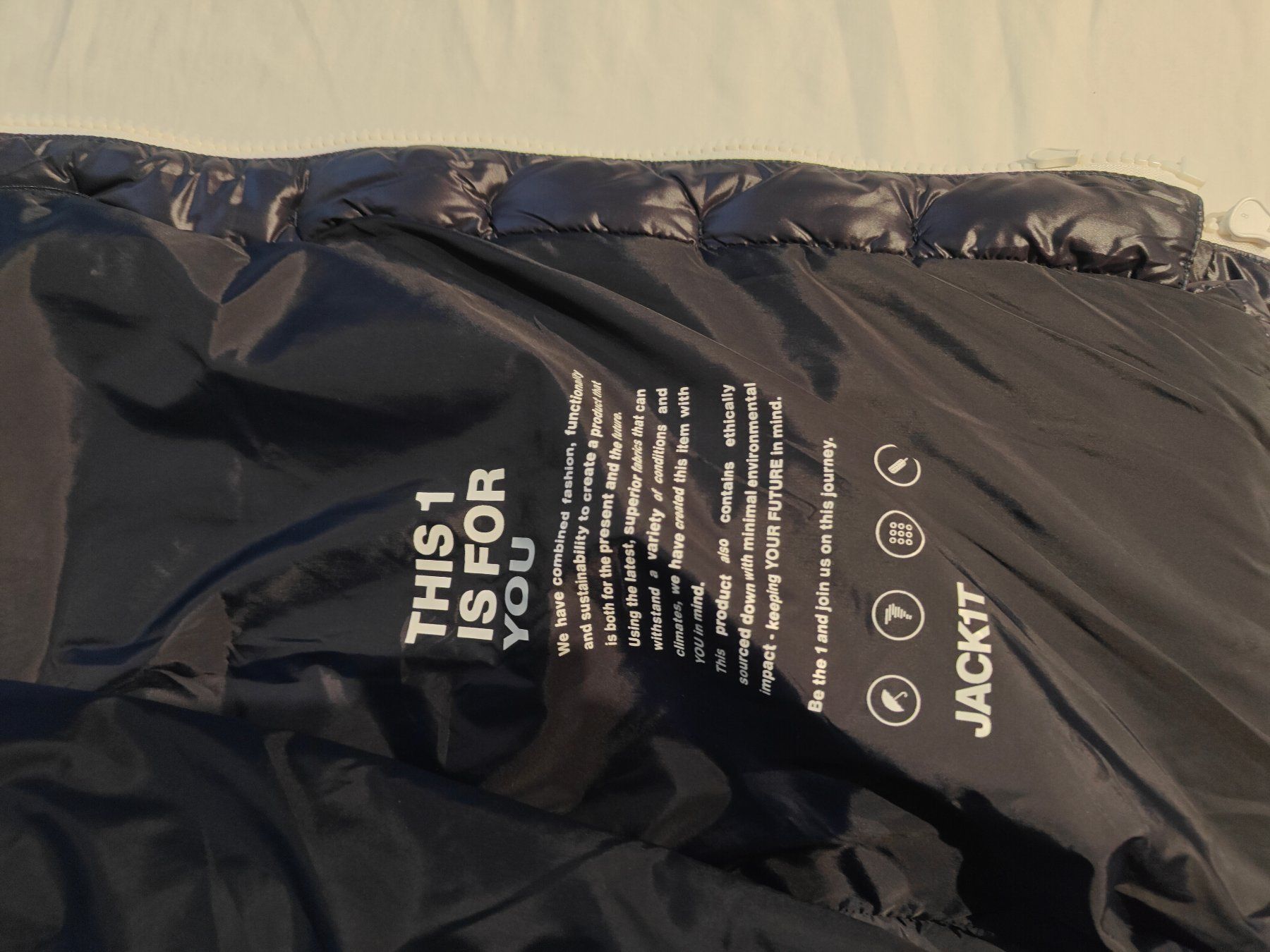 Giacche: JACK1T High Quality Shiny Down Jacket Double Zipper size XL – Usato da Zürich venduto da rgoller 9