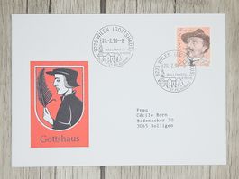 CL11 Enveloppe + Timbre Suisse 1996