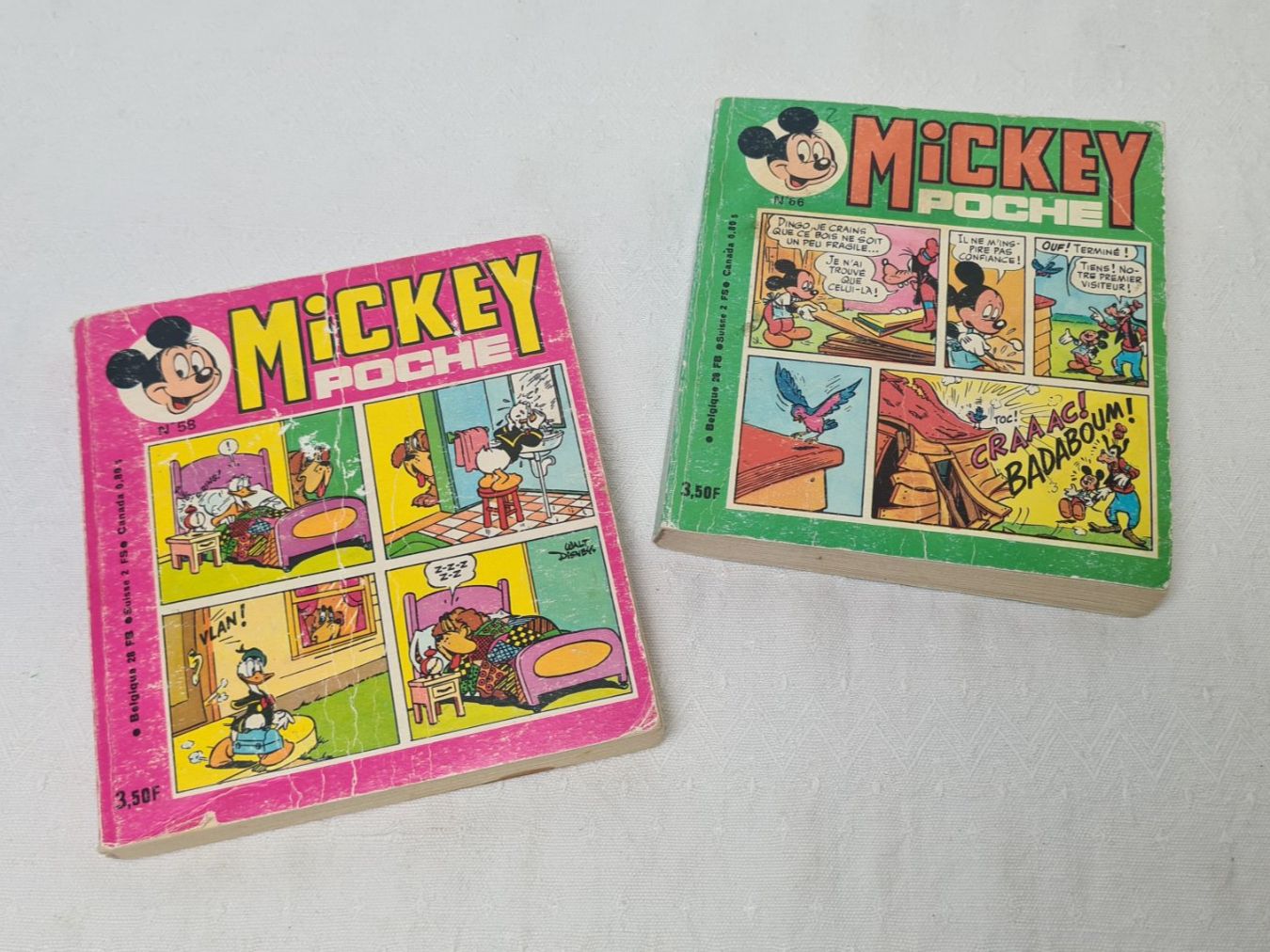 Fumetti: Lot de 2 Mickey Poche Disney – Usato da courtelary venduto da ikidin65