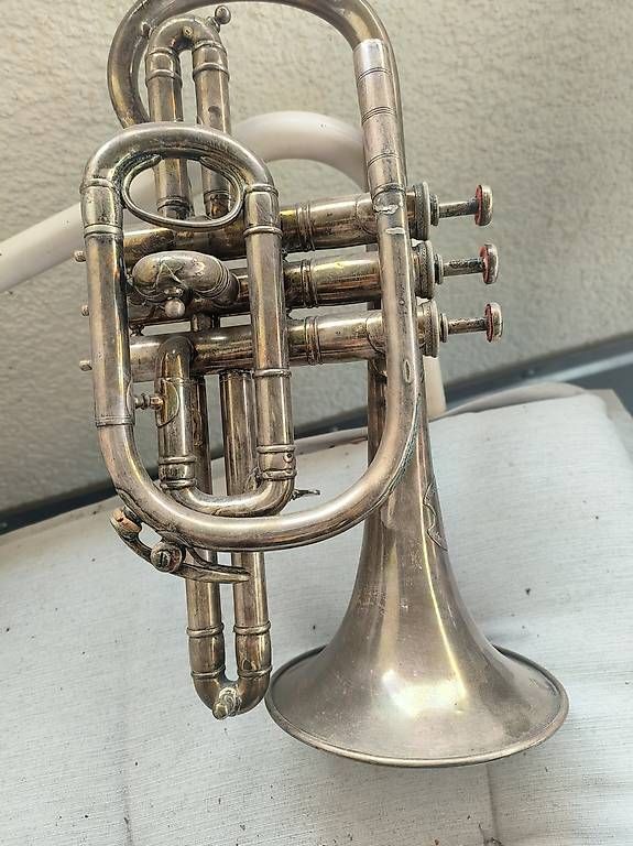 Strumenti musicali: Altes Cornett  – Difettoso da Oetwil a.d. Limmat venduto da ala_gmd8 3
