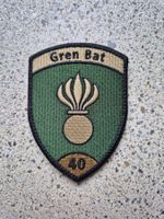 *** Badge Gren Bat 40 gold mit klett ***
