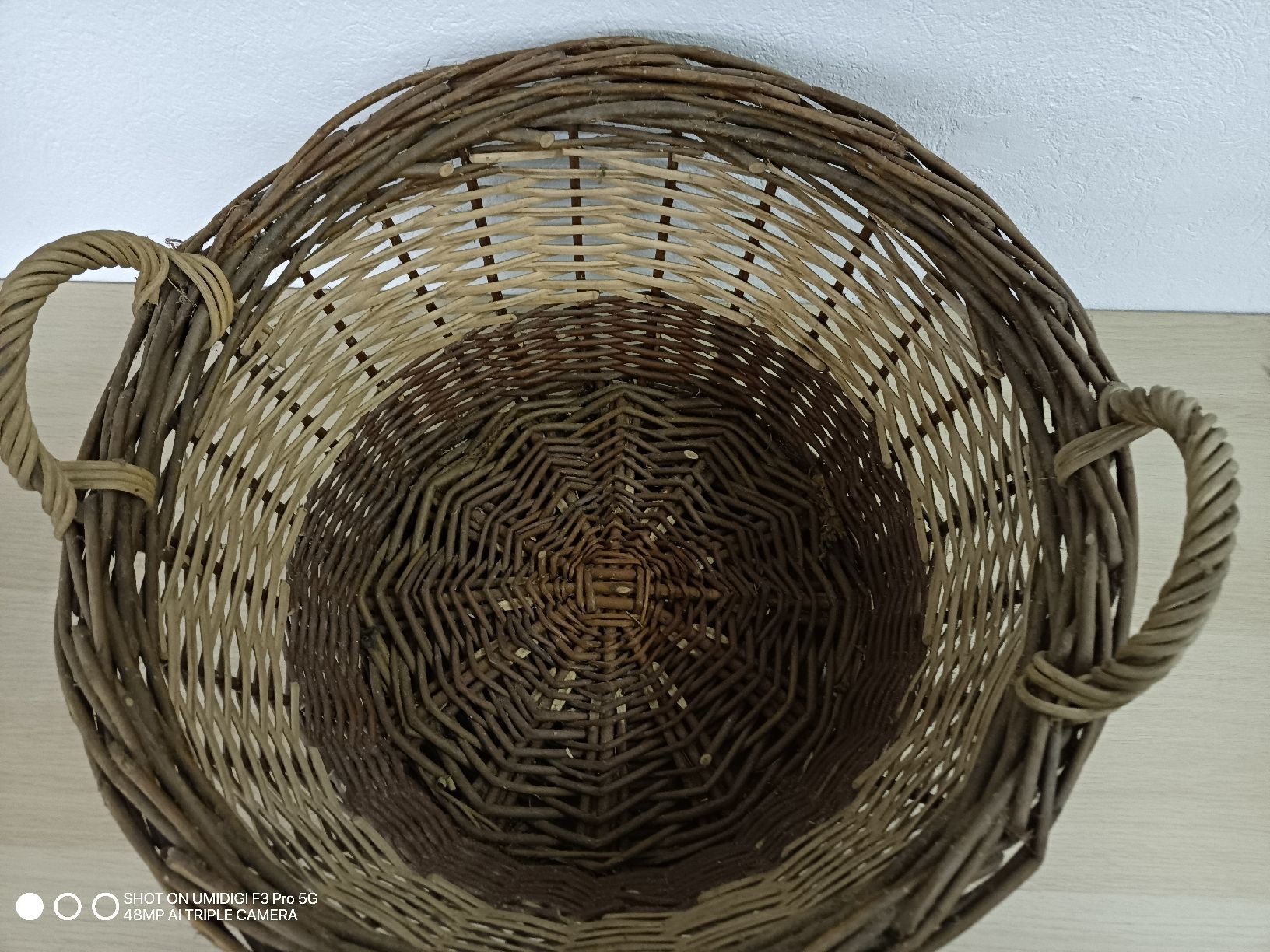 Sonstiges für Haushalt & Wohnen: Korb Weidenkorb Rund 50cm – Gebraucht aus Aarwangen von to-hirschi 1