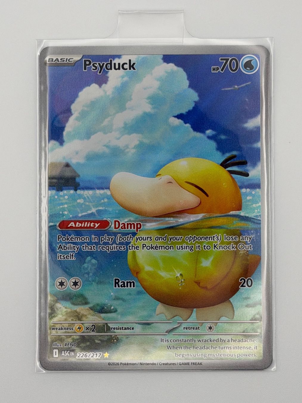 Pokémon Carte collezionabili: Pokemon Psyduck 226/217 – Nuovo (secondo la descrizione) da Uster venduto da EDM1903