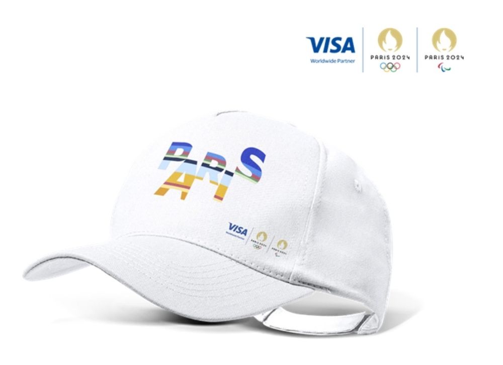 Paris 2024 Olympische Spiele Cap Weiss VISA neu Acheter sur Ricardo