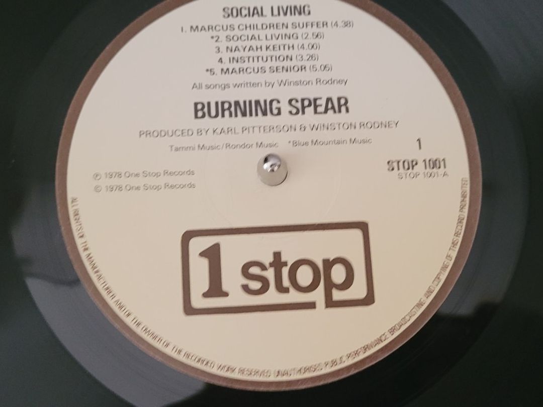 Vinyles: LP  Burning Spear – D'occasion à Martigny par MZ-67 2
