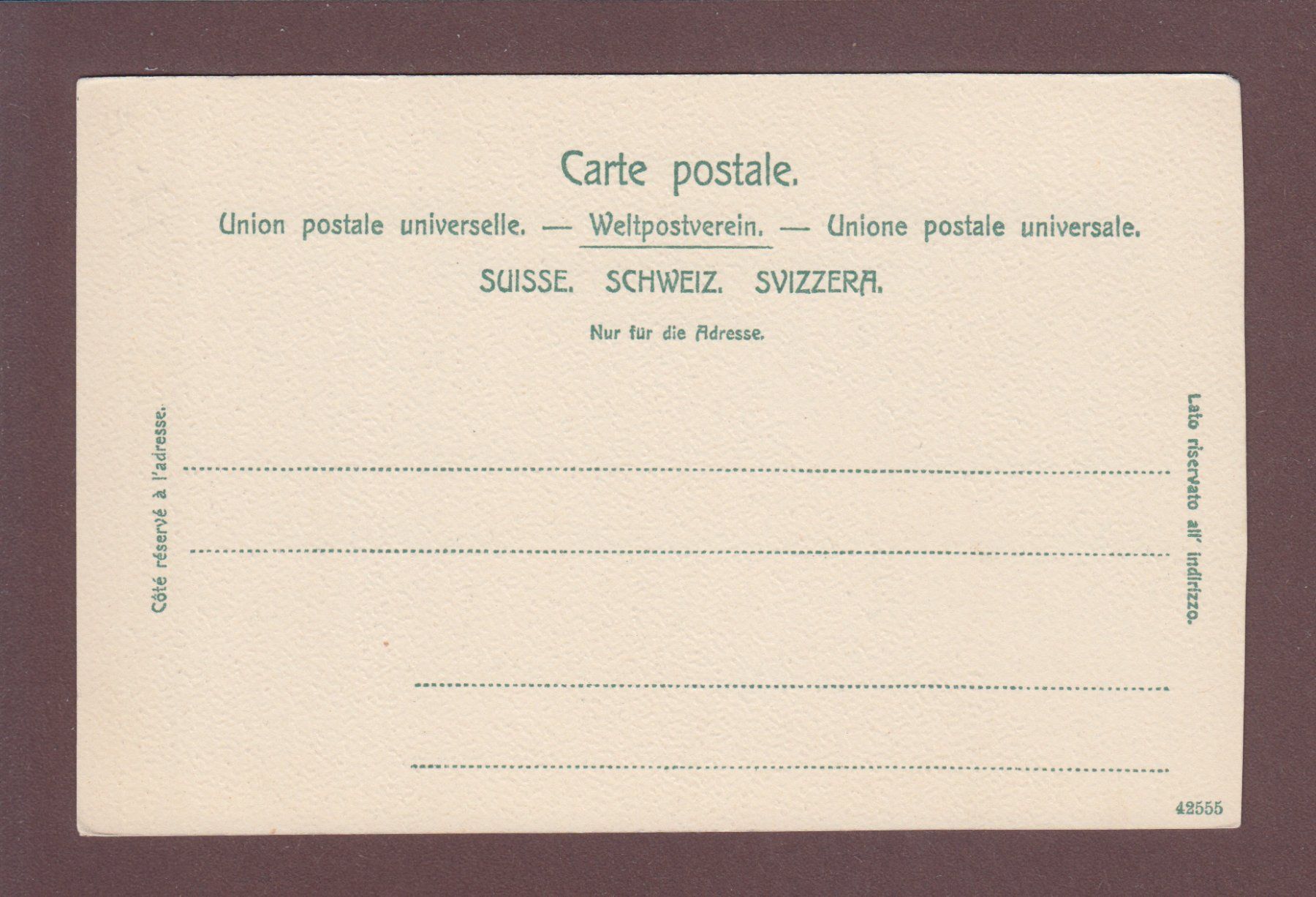 Cartoline postali: HOSPENTAL - Kirche – Usato da Pully venduto da nicecards 1