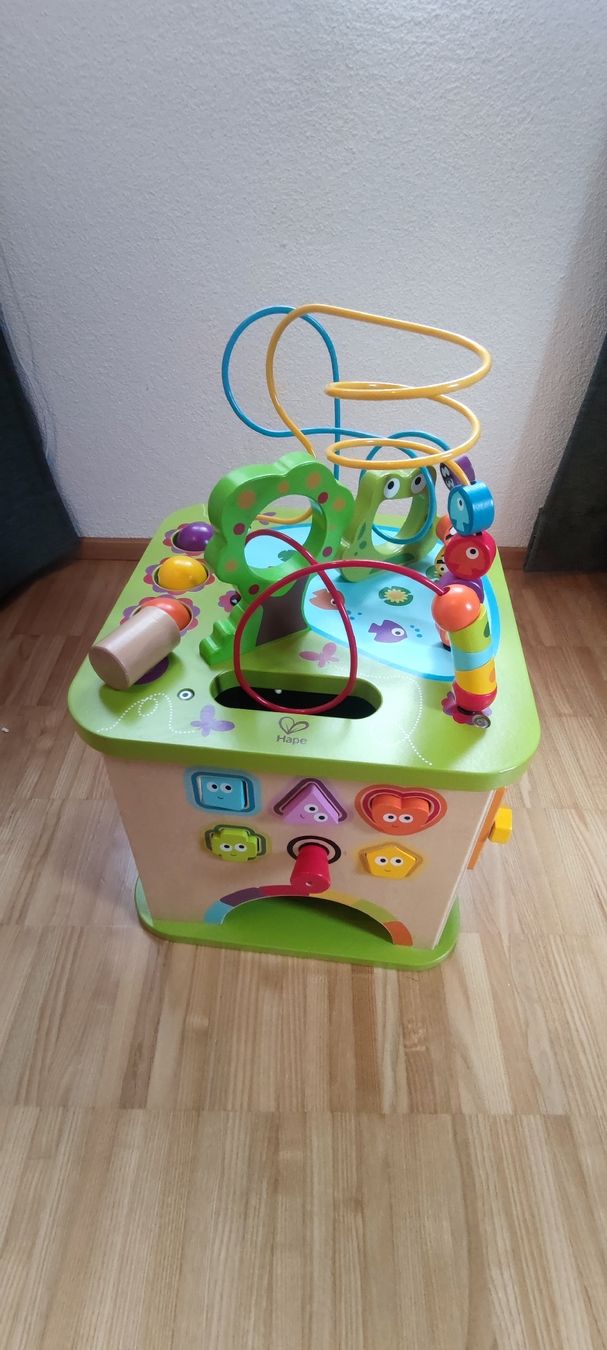 Hape Giocattoli: Hape Motorikwürfel – Usato da Seuzach venduto da mel_2gu9 2