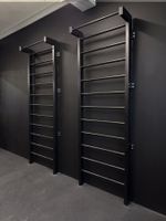 Metall-Sprossenwand / Klimmzugstation – Profi Studioqualität