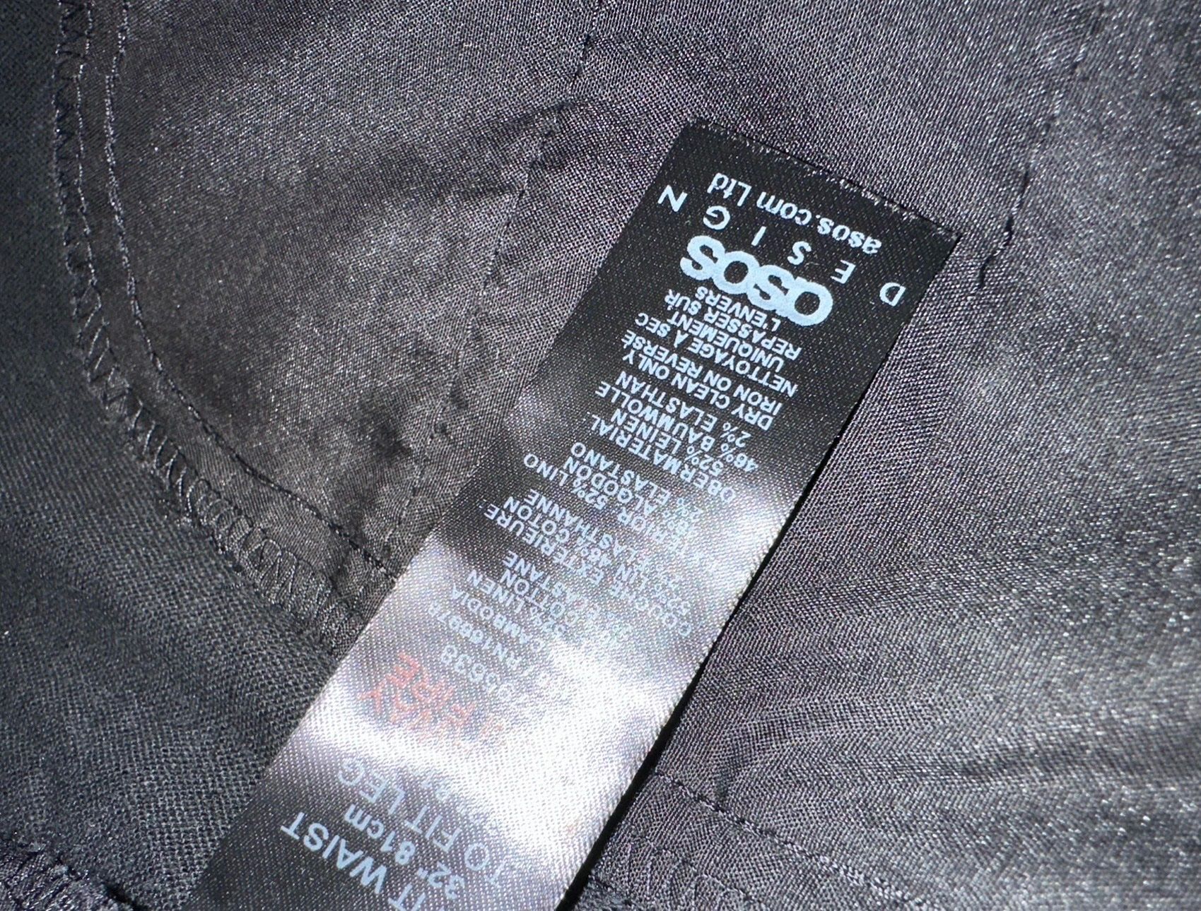 Asos Pantaloni: ASOS Anzughose Leinen 32/32 – Usato da Allschwil venduto da Blumergg 3