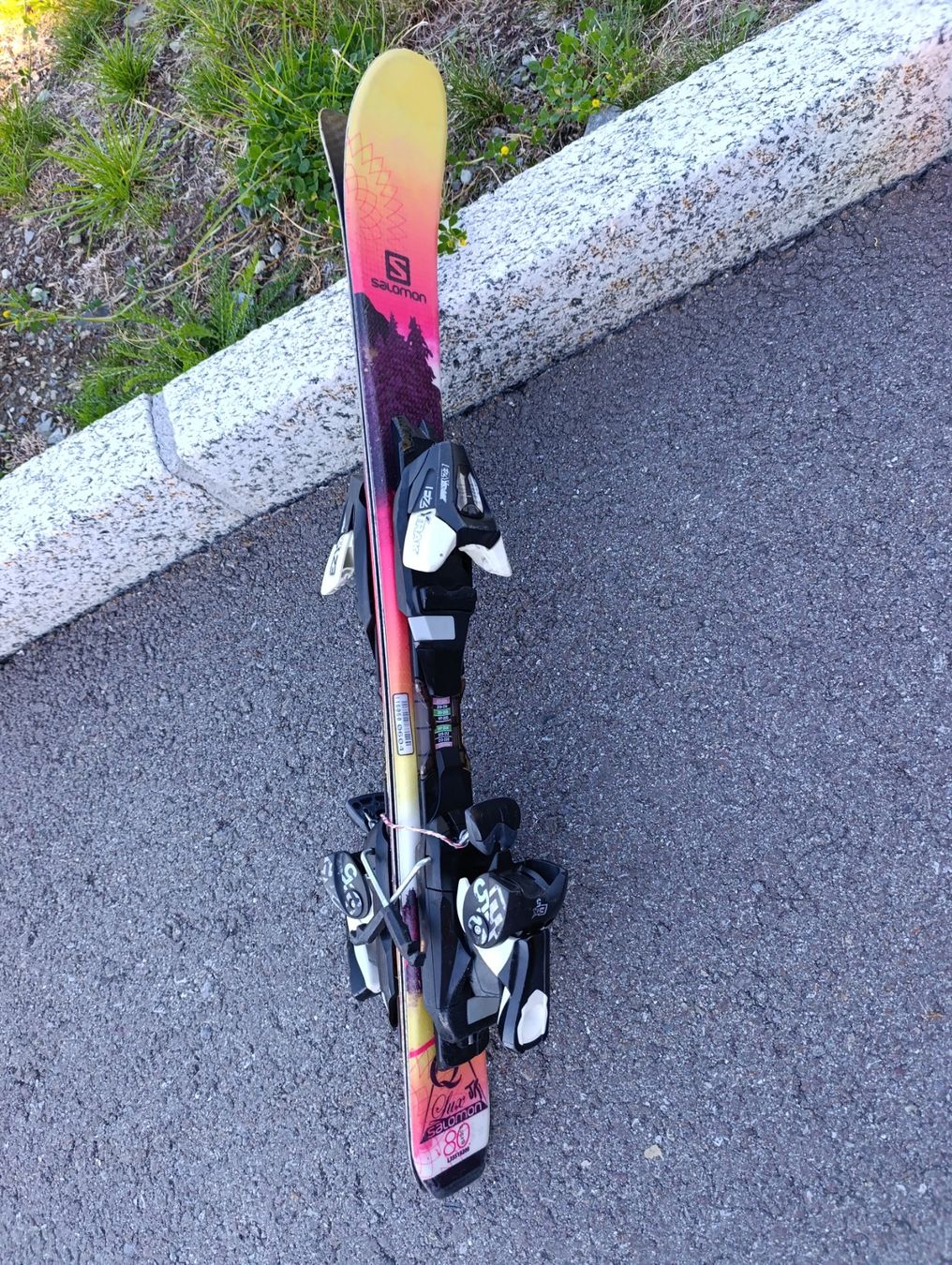 Salomon Sci: Skis salomon 80 cm – Usato da La Tzoumaz venduto da Marlenev11 2