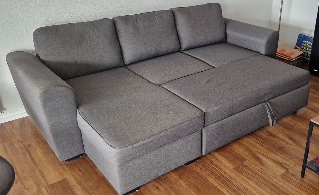 Micasa Divani: Bettsofa / Ecksofa mit Schlaffunktion und Stauraum Tierfrei – Usato da Weinfelden venduto da Lea.883 2