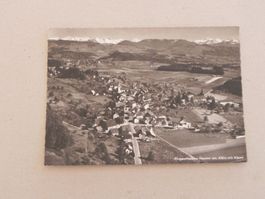 Karte Hausen am Albis ZH 1961 Flug