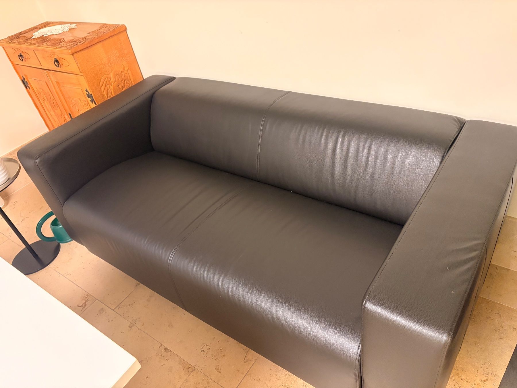 Ikea Divani: Sofa schwarz – Usato da arbon venduto da gep_7lxv