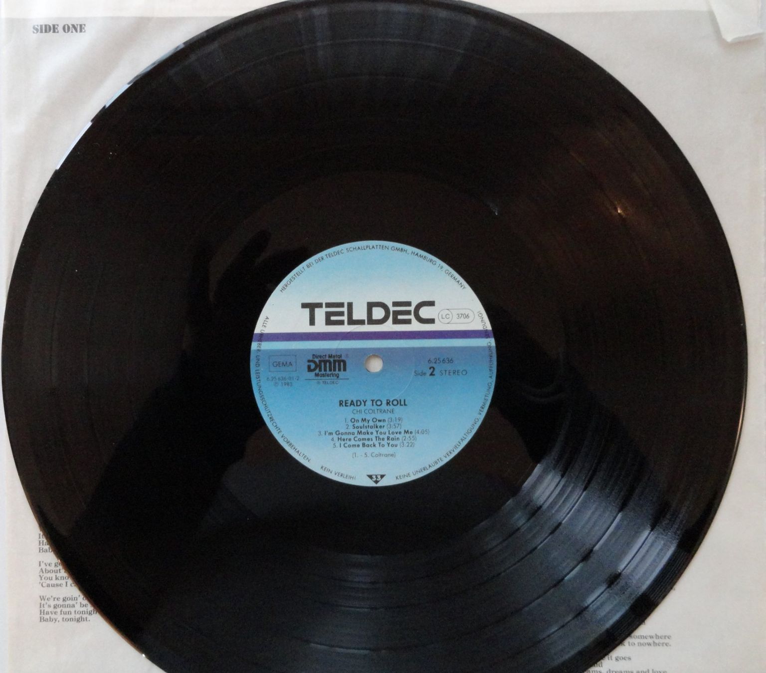 Dischi in vinile: CHI COLTRANE - Ready to Roll – Usato da Neftenbach venduto da Verk13 3