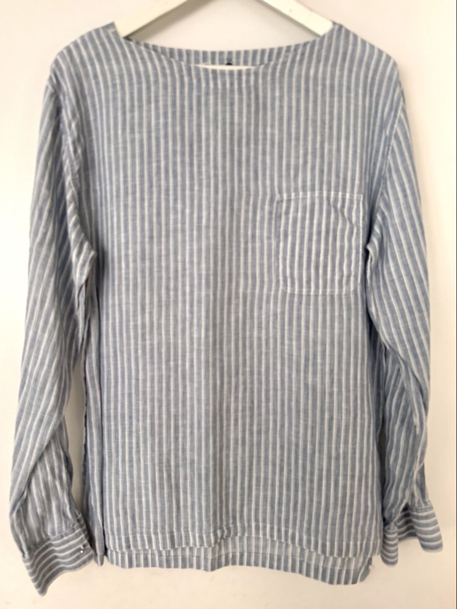 Hermès Chemises: Hermès Bluse / Hemd Gr. 40, hellblau – D'occasion à Bern par Arecibo07