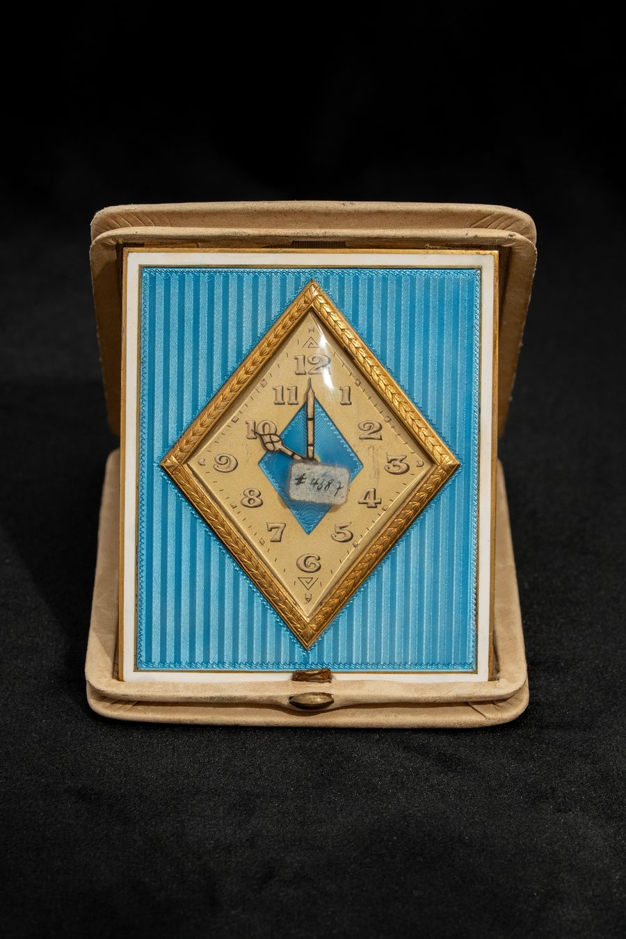 Orologi da terra & Orologi da parete: 2 silver enamel clocks early 20th century, NOS condition – Usato da Bern venduto da watch.and.write.bern 7