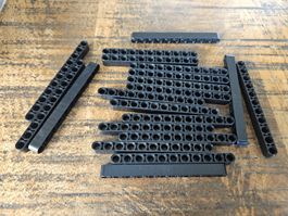 lego 32525 lot de 20 pièces Black Technic, Liftarm