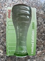Limitiertes Mc Donalds Coca Cola Glas grün 