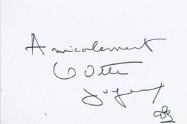 Odette Joyeux 1914-2000 Autogramm signiert Karte 8x13cm