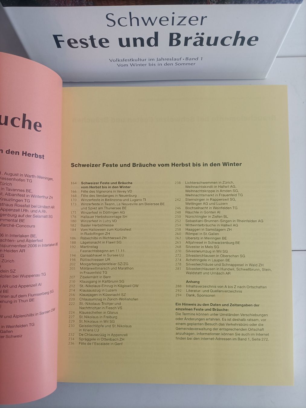 Libri: Schweizer Feste und Bräuche 1&2 / Albert Bärtsch / Stutz 200 – Usato da crans montana venduto da AB3963 5